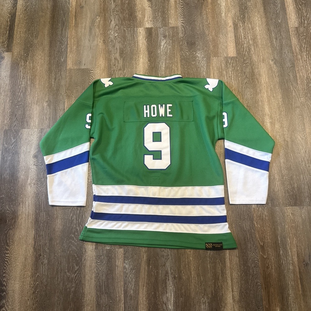Gordie Howe # 9 Hartford Whalers Hockey Jersey Men's M 503 Sports Apparel Stitch